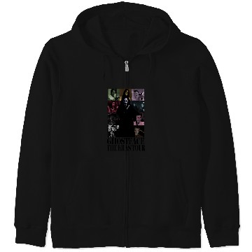 Discover Ghostface Scream Eras Tour Zip Hoodies