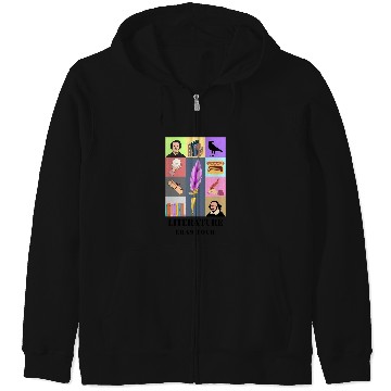 Discover Literature Eras Tour - No Background Zip Hoodies