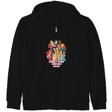 Discover Disneyss Princess Friend Family Matching Best Day Ever 2025 Zip Hoodies
