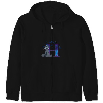 Discover Disney Villains Alphabet Monogram Letter H For Hades Zip Hoodies