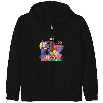Discover Disneyss The Princess And The Frog Couples Matching His Tiana Zip Hoodies