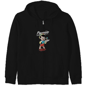 Discover Disney Pinocchio And Jiminy Cricket Zip Hoodies
