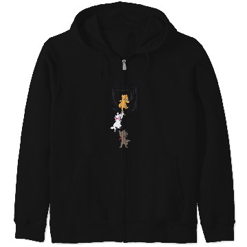 Discover Disney The Aristocats Kitten Pocket Zip Hoodies