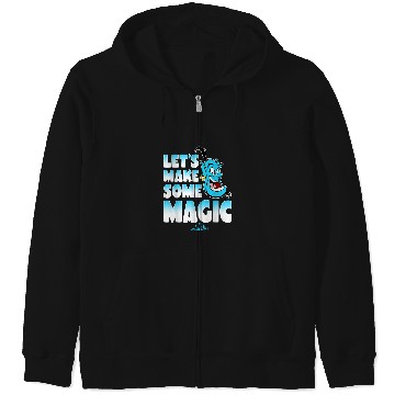 Discover Disney Aladdin Genie Lets Make Some Magic Gradie Zip Hoodies