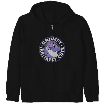 Discover Disneyss Snow White Grumpy Irritably Cute Graphic Zip Hoodies