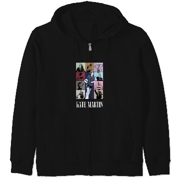 Discover Kate Martin Eras Tour Zip Hoodies