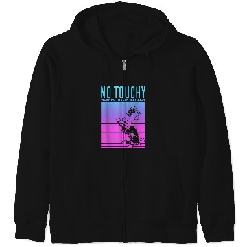 Discover Disneyss The Emperor New Groove No Touchy Graphic Zip Hoodies