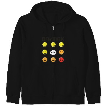 Discover Disney Big Hero  Baymax  Levels Of Pain Array Zip Hoodies