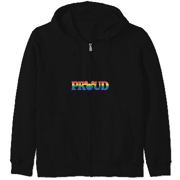 Discover Disney Pride Collection Rainbow Mickey Mouse Proud Retro Zip Hoodies