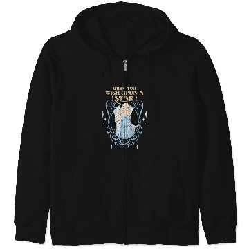 Discover Disney Pinocchio Blue Fairy Wish Upon a Star Zip Hoodies