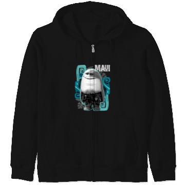 Discover Disney Moana Maui Half Shark Zip Hoodies
