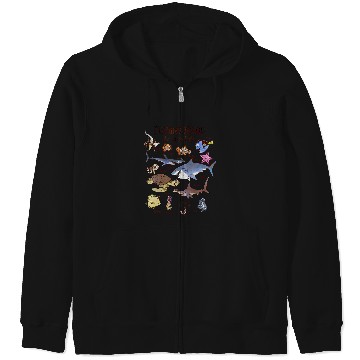 Discover Womens Disney Pixar Finding Nemo Fish Guide V-Neck Zip Hoodies