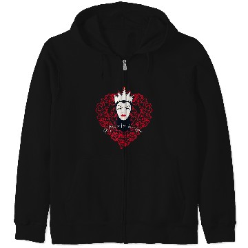 Discover Disneyss Villains Evil Queen So Much For True Love Valentines Zip Hoodies