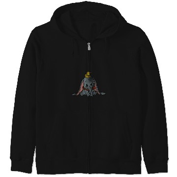 Discover Disney Classic Dumbo Baby Elephant Zip Hoodies