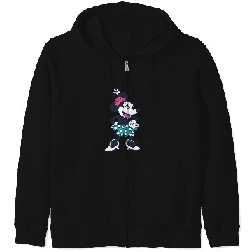 Discover Amazon Essentials Disney Standing and Winking Retro Minnie Zip Hoodies
