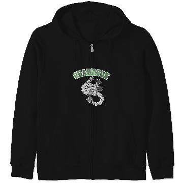 Discover Disney Zombies Seabrook Mascot Logo Zip Hoodies