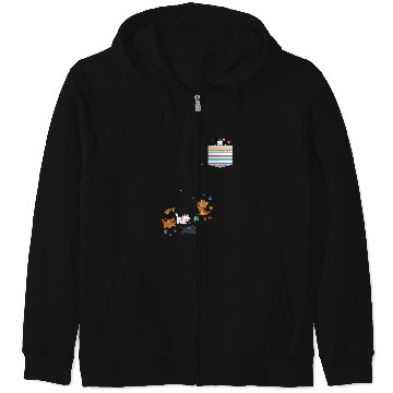 Discover Disney The Aristocats Movie Kittens Pocket Zip Hoodies