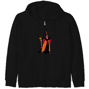 Discover Disney Villains Aladdin Jafar Zip Hoodies