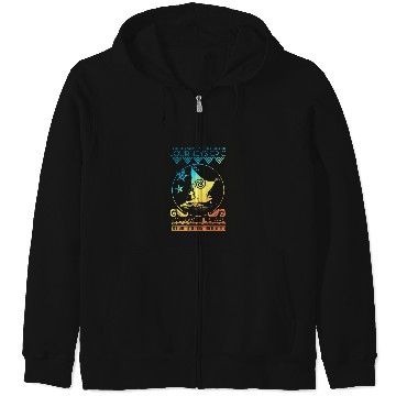 Discover Disney Moana Epic Journeys Rainbow Gradient Grap Zip Hoodies