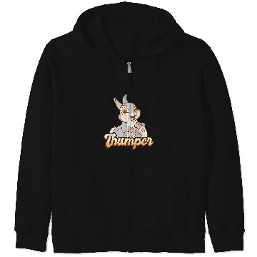 Discover Disney Bambi Thumper Classic Portrait Zip Hoodies