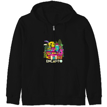 Discover Disney Encanto House Logo Zip Hoodies