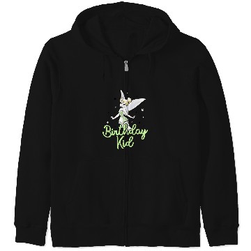 Discover Disney Peter Pan Birthday Kid Vintage Tinker Bell Zip Hoodies