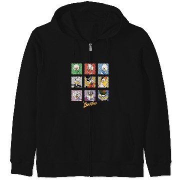 Discover Disney DuckTales Group Shot Comic Box Up Zip Hoodies