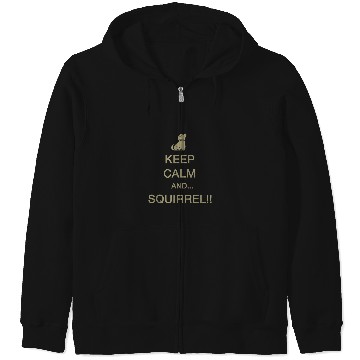 Discover Disney Pixar Up Keep Calm And Squirrel Dug Zip Hoodies