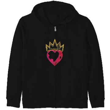 Discover Disney Descendants 2 Evie Heart Crown Zip Hoodies