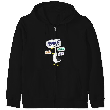 Discover Mom? Mommy? Finding Nemo Seagull "mine" Disneyss Zip Hoodies