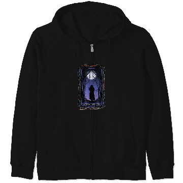 Discover Marvels Agatha All Along Disneyss Agatha Harkness Tarot Card Zip Hoodies