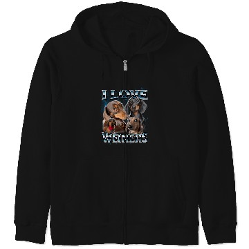 Discover I love Dachshund 90s Bootleg Style  : Bobs Burgers Family Shirt, Bobs Burgers Vintage Zip Hoodies