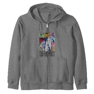 Discover Eras Tour Cats Zip Hoodies