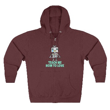 Discover Funny Robot Robotics Zip Hoodies