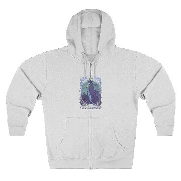 Discover Disney Maleficent The Sorceress Deep Purple Grap Zip Hoodies