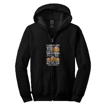 Discover Cinnamon Roll Lover Essentials Baker Gear Cinnamon Rolls Zip Hoodies