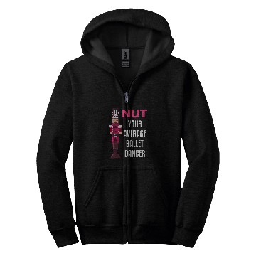 Discover Funny Nutcracker Ballet Dancer Ballerina Gift Zip Hoodies
