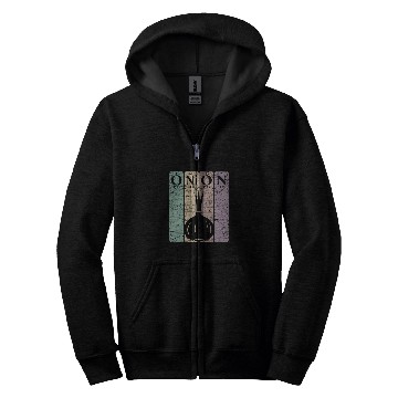Discover Onion Periodic Table Elements Vegetables Farmer Retro 24 Zip Hoodies