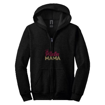 Discover Pilates Mama Fitness Coachs Workout Exercise Instructors Zip Hoodies