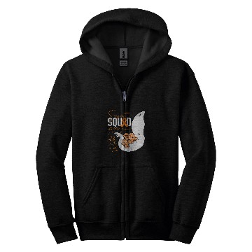 Discover Elephant Mammal Awareness Support Squad Zip Hoodies