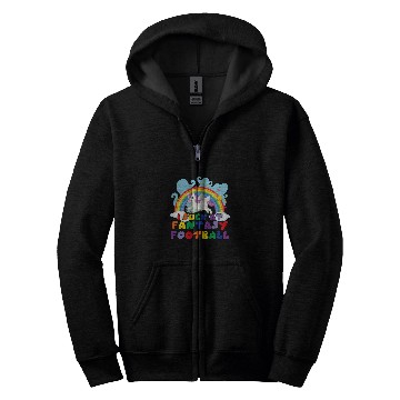 Discover Unicorn Pet I Suck At Fantasy Football Unicorn Rainbow Fantasy Football Zip Hoodies