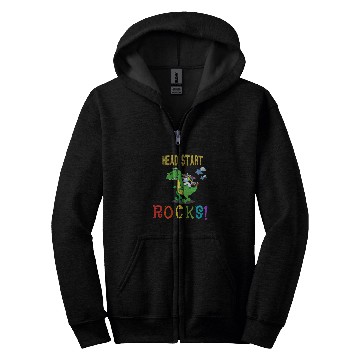 Discover Unicorn Pet Back to school Head start rocks dinosaurunicorn Zip Hoodies