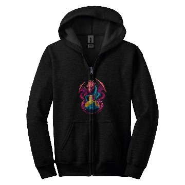 Discover Dragon Pet Poison Dragon Dragones Zip Hoodies