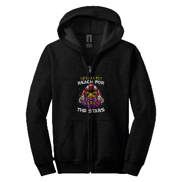 Discover Astronaut Astronomy Solar System Outer Space Kids 1 Zip Hoodies