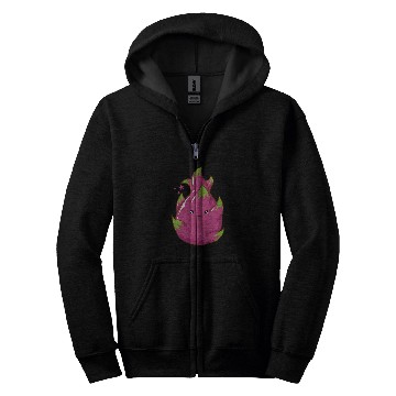 Discover Dragon Pet Fruit Zip Hoodies