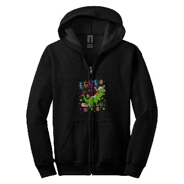 Discover Dinosaur Pet eggs cellent easter day sunday chocolate egg dinosaur dino Zip Hoodies