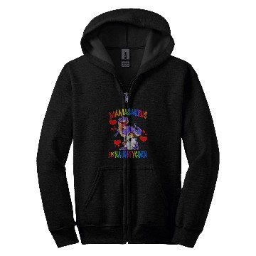 Discover Unicorn Pet Mamasaurus and Unicorn Mothers Day Zip Hoodies