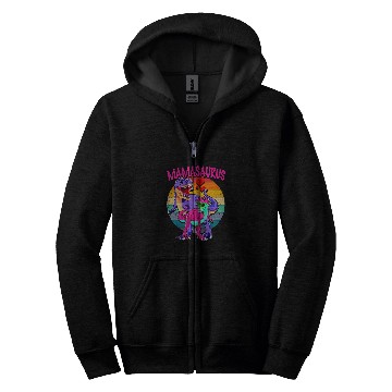 Discover Dinosaur Pet Mothers Day Mamasaurus Zip Hoodies
