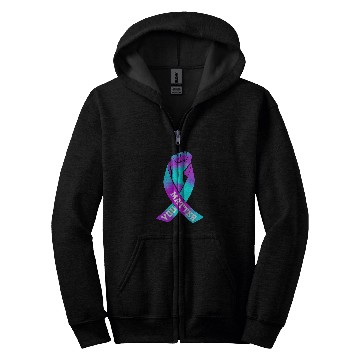 Discover suicides Prevention 988 You Matter Ribbon Zip Hoodies