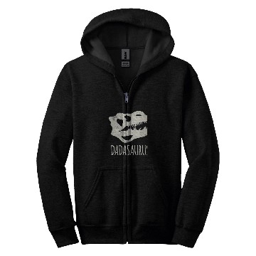 Discover Dinosaur Pet DadaSaurus Dinosaur family Skeletons Rex Zip Hoodies